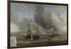 Battle of Livorno, 1653-64-Reinier Zeeman-Framed Giclee Print