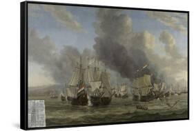 Battle of Livorno, 1653-64-Reinier Zeeman-Framed Stretched Canvas