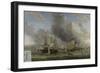 Battle of Livorno, 1653-64-Reinier Zeeman-Framed Giclee Print