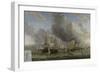 Battle of Livorno, 1653-64-Reinier Zeeman-Framed Giclee Print