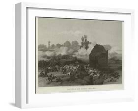 Battle of Long Island, 1776-Alonzo Chappel-Framed Giclee Print
