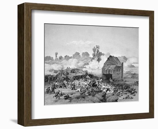 Battle of Long Island, 30 August 1776-null-Framed Giclee Print