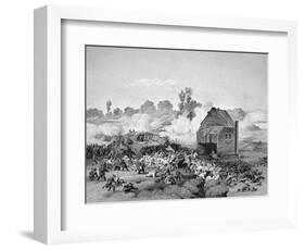 Battle of Long Island, 30 August 1776-null-Framed Giclee Print