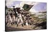 Battle of Long Island; Delaware Regiment-Dominick D'Andrea-Stretched Canvas