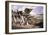 Battle of Long Island; Delaware Regiment-Dominick D'Andrea-Framed Art Print