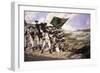 Battle of Long Island; Delaware Regiment-Dominick D'Andrea-Framed Art Print