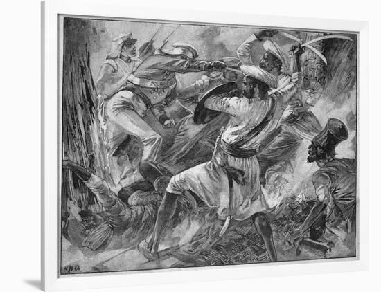 Battle of Maharajpur-null-Framed Art Print