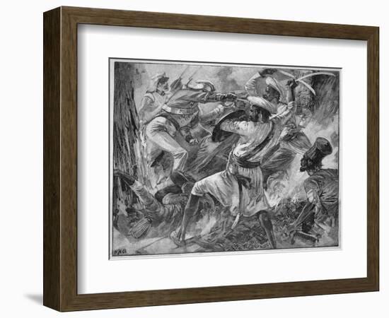 Battle of Maharajpur-null-Framed Art Print