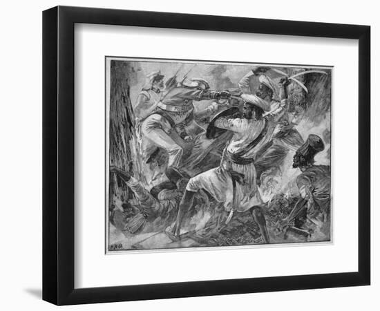 Battle of Maharajpur-null-Framed Art Print