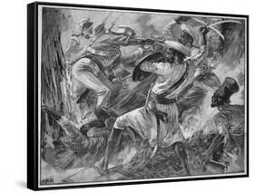 Battle of Maharajpur-null-Framed Stretched Canvas