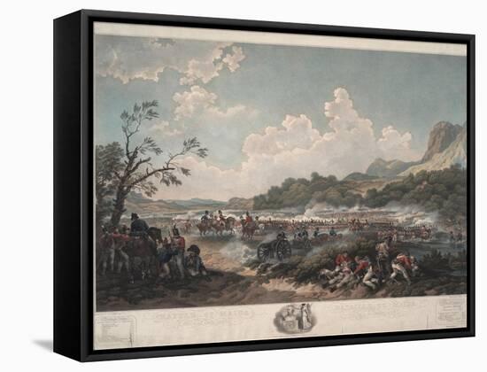 Battle of Maida, 4th July 1806, 1810-Philippe De Loutherbourg-Framed Stretched Canvas