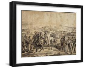 Battle of Maipu, April 5, 1818-Théodore Géricault-Framed Giclee Print