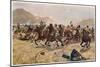 Battle of Maiwand Saving the Guns-null-Mounted Art Print