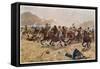 Battle of Maiwand Saving the Guns-null-Framed Stretched Canvas
