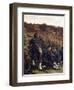 Battle of Malmaison, October 21, 1870, 1875-Etienne Prosper Berne-bellecour-Framed Giclee Print