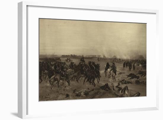 Battle of Malplaquet, 1709-Henri-Louis Dupray-Framed Giclee Print