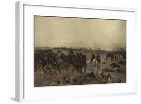 Battle of Malplaquet, 1709-Henri-Louis Dupray-Framed Giclee Print