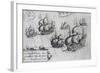 Battle of Manila Against Dutch Fleet in 1600, Philippines, 17th Century-null-Framed Giclee Print