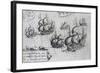 Battle of Manila Against Dutch Fleet in 1600, Philippines, 17th Century-null-Framed Giclee Print