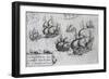 Battle of Manila Against Dutch Fleet in 1600, Philippines, 17th Century-null-Framed Giclee Print