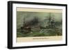 Battle of Manila Harbor-null-Framed Art Print