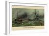 Battle of Manila Harbor-null-Framed Art Print