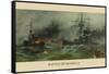 Battle of Manila Harbor-null-Framed Stretched Canvas