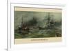 Battle of Manila Harbor-null-Framed Premium Giclee Print