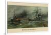 Battle of Manila Harbor-null-Framed Art Print