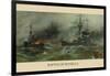 Battle of Manila Harbor-null-Framed Art Print