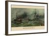 Battle of Manila Harbor-null-Framed Art Print