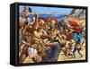 Battle of Marathon-Roger Payne-Framed Stretched Canvas