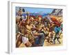 Battle of Marathon-Roger Payne-Framed Giclee Print