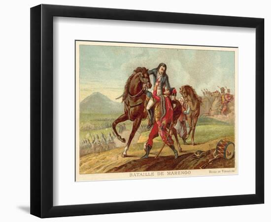 Battle of Marengo, Italy, 1800-Jean-Baptiste Regnault-Framed Giclee Print