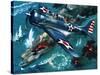 Battle of Midway-Wilf Hardy-Stretched Canvas