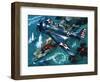 Battle of Midway-Wilf Hardy-Framed Giclee Print