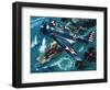 Battle of Midway-Wilf Hardy-Framed Giclee Print