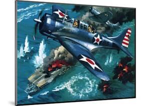 Battle of Midway-Wilf Hardy-Mounted Giclee Print