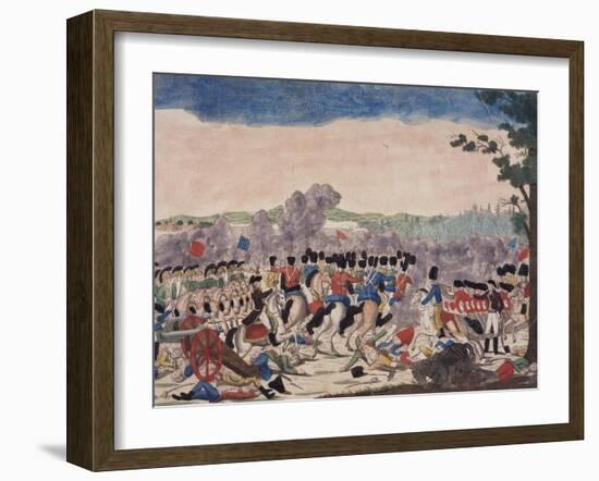 Battle of Millesimo, First Italian Campaign, April 13-14, 1796, French Revolutionary Wars, Italy-null-Framed Giclee Print