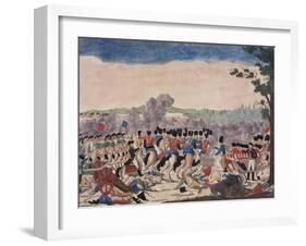 Battle of Millesimo, First Italian Campaign, April 13-14, 1796, French Revolutionary Wars, Italy-null-Framed Giclee Print