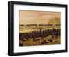 Battle of Miraflores, Peruvian Soldiers Defending Lima from the Advance of the Chilean Army-Juan Manuel Blanes-Framed Giclee Print