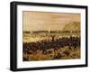 Battle of Miraflores, Peruvian Soldiers Defending Lima from the Advance of the Chilean Army-Juan Manuel Blanes-Framed Giclee Print