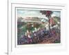 Battle of Missionary Ridge, Pub. Kurz and Allison, 1886-null-Framed Giclee Print