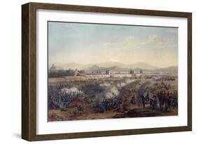 Battle of Molino Del Rey, September 8, 1847-Carl Nebel-Framed Giclee Print