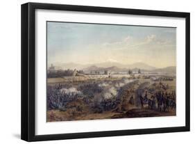 Battle of Molino Del Rey, September 8, 1847-Carl Nebel-Framed Giclee Print