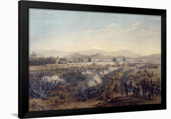 Battle of Molino Del Rey, September 8, 1847-Carl Nebel-Framed Giclee Print