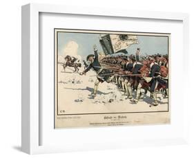 Battle of Mollwitz-Carl Rochling-Framed Giclee Print