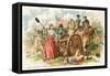 Battle of Monmouth, Molly Pitcher-null-Framed Stretched Canvas