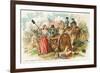 Battle of Monmouth, Molly Pitcher-null-Framed Premium Giclee Print