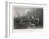 Battle of Monmouth New Jersey-D.m. Carter-Framed Art Print